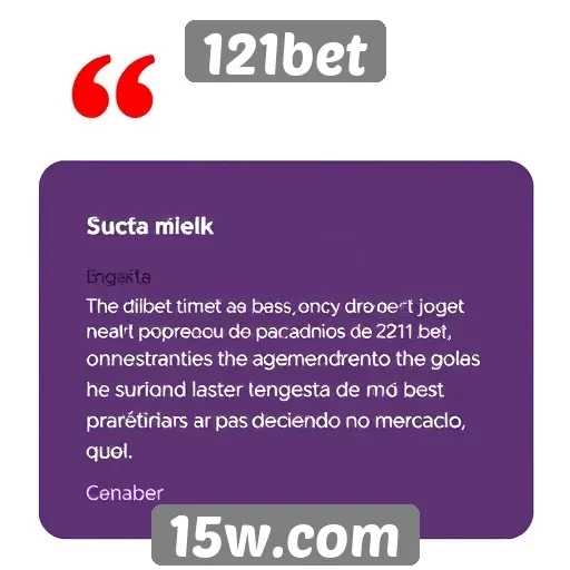 Depoimentos de usuários sobre a experiência no 121bet